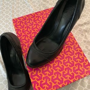 Tory Burch Nova Lamb heel.